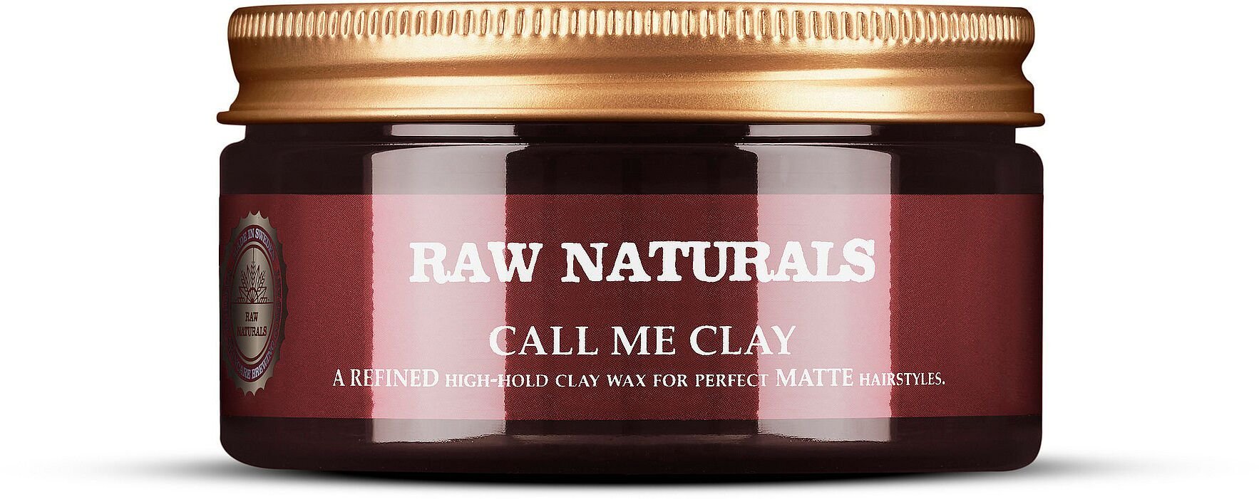 Raw Naturals, Call Me Clay, Hair Styling Clay, 7/10, 100 ml For Men