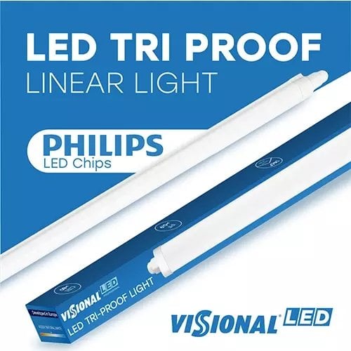 LED Waterproof 50W linear light with PHILIPS diodes 150cm 4000K 4752233013048 (4752233013048)