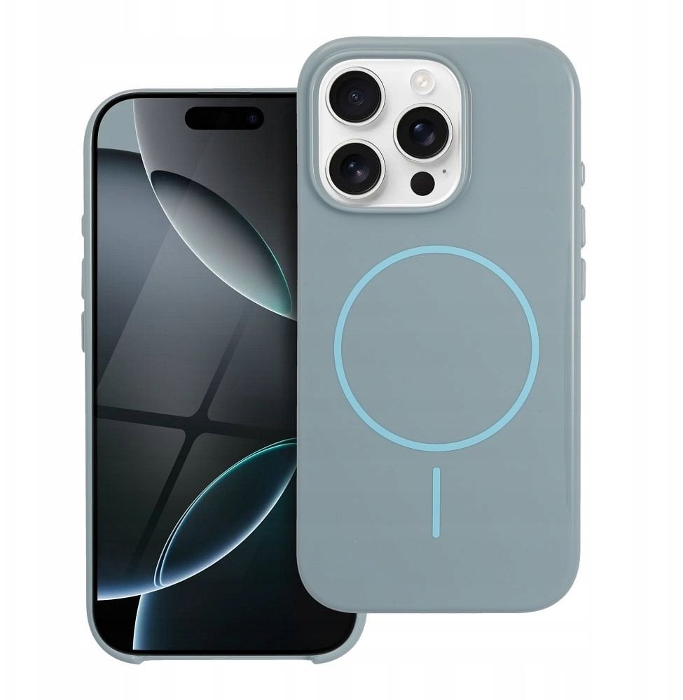 Glossy Mag Cover zgodny z MagSafe pasuje do IPHONE 17 PRO miętowy