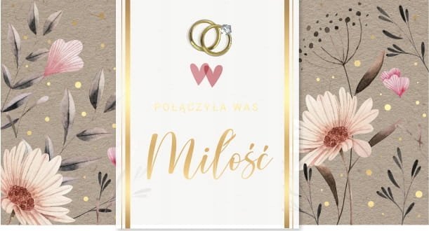 KUKARTKA KARNET SLUB PM-306