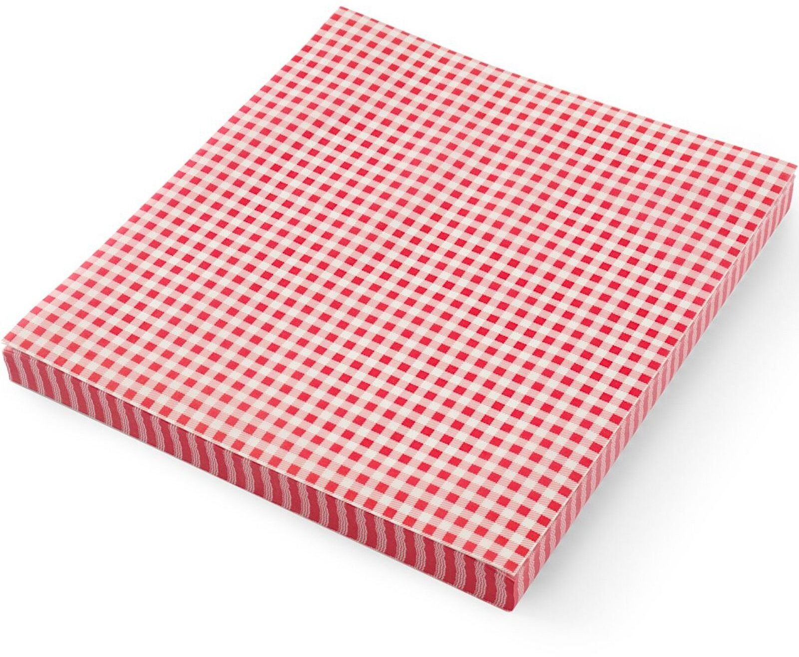 Hendi Papier pergaminowy do przekąsek frytek 20x25 cm wzór kratka - 500 szt.