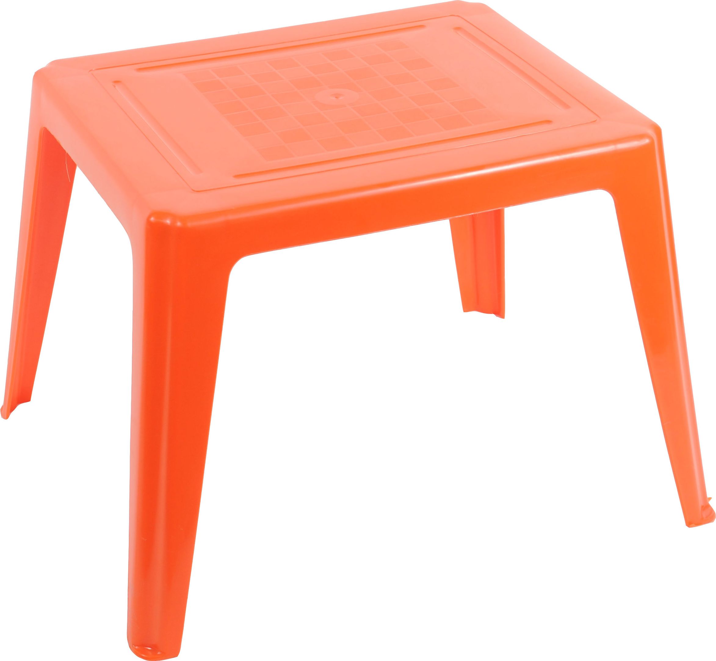 Ołer Garden Stolik ogrodowy plastikowy dla dzieci Lolek pomarańczowy