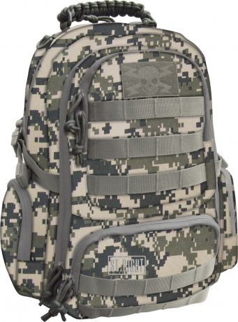 St. Majewski Plecak szkolny Stright BP-36 Military Grey Digital Camo