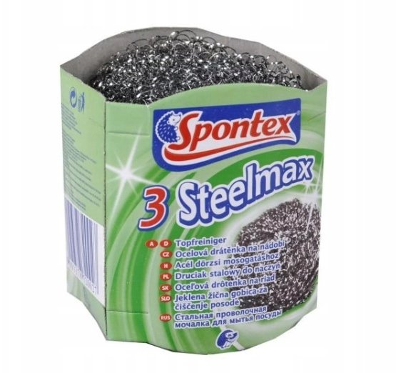 ZMYWAK STALOWY, DRUCIAK STEELER 3 SZT. (700000023)