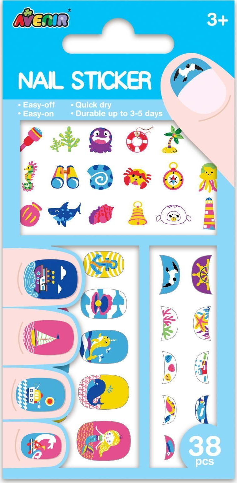 Teka Naklejki na paznokcie - Pod wod±