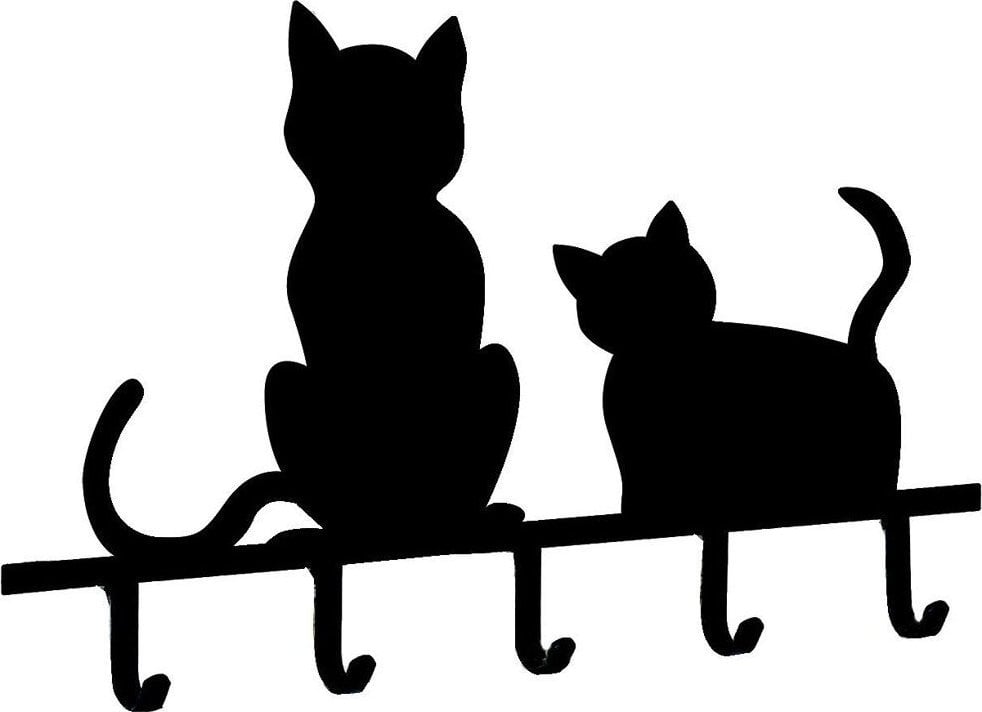 Maximex Wieszak na klucze KOTY - 5 haczyków w komplecie