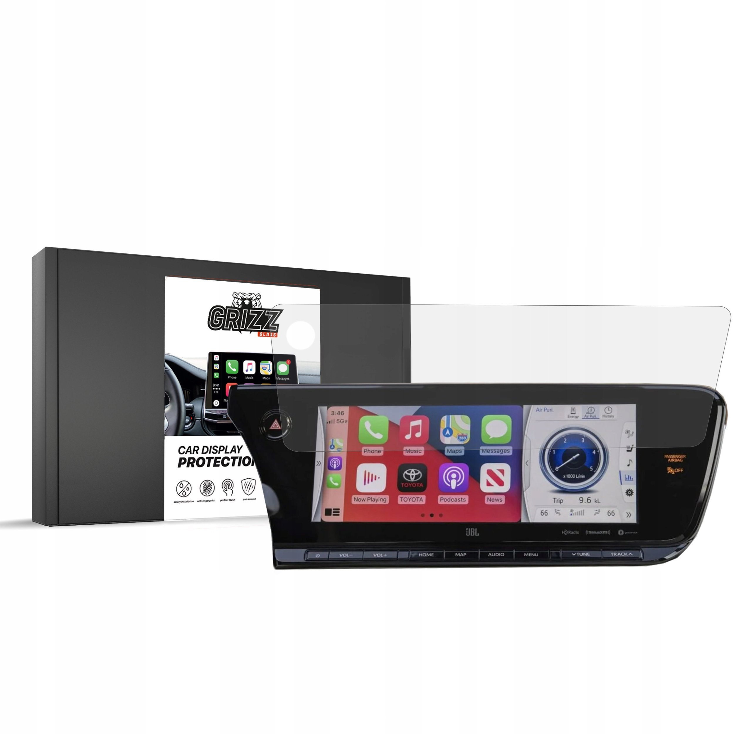 Folia matowa GrizzGlass CarDisplay Protection do Toyota Mirai 2020-2025