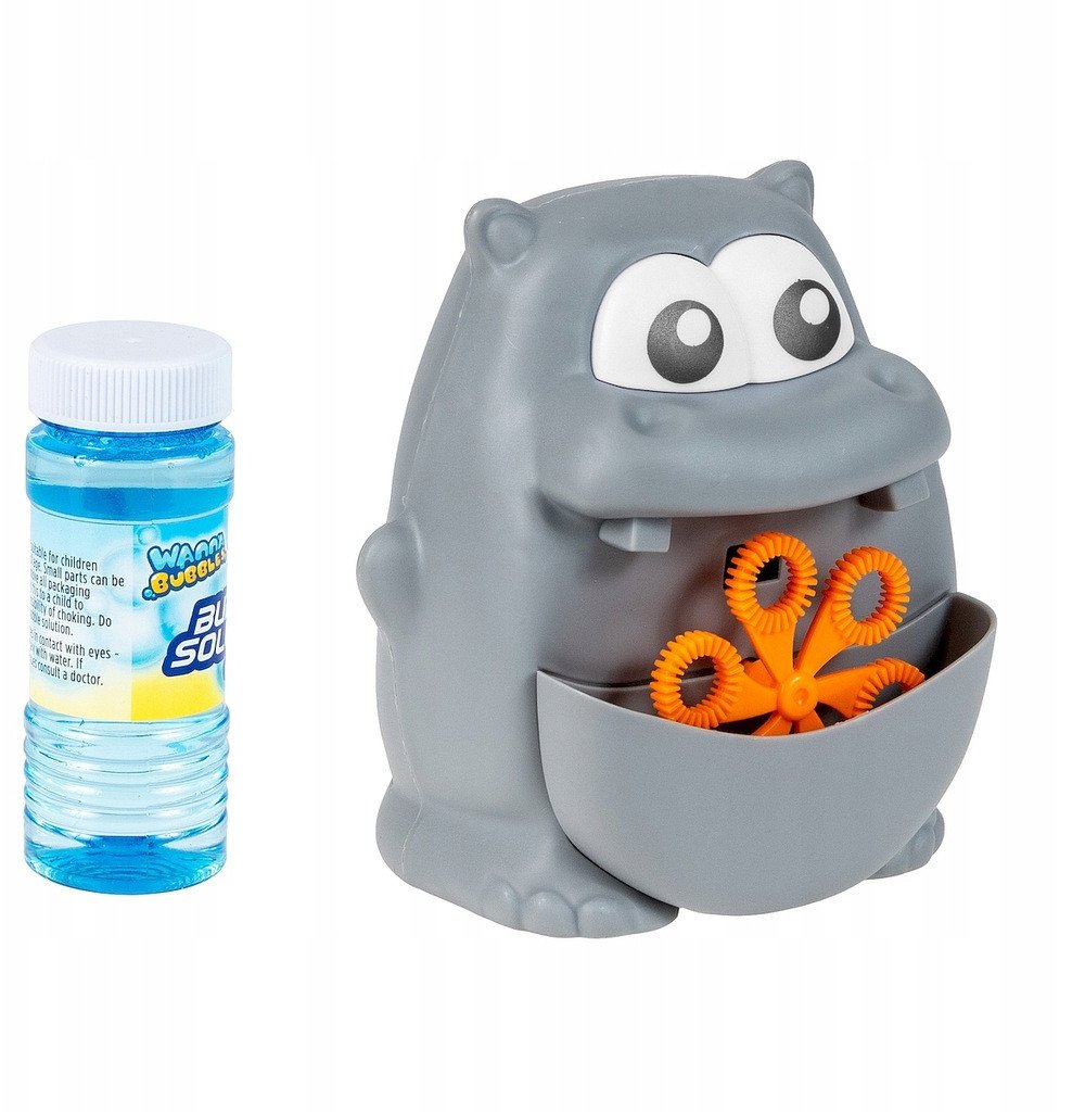 MASZYNA DO BANIEK ŻABA HIPOPOTAM MIX + PŁYN GENERATOR bańki