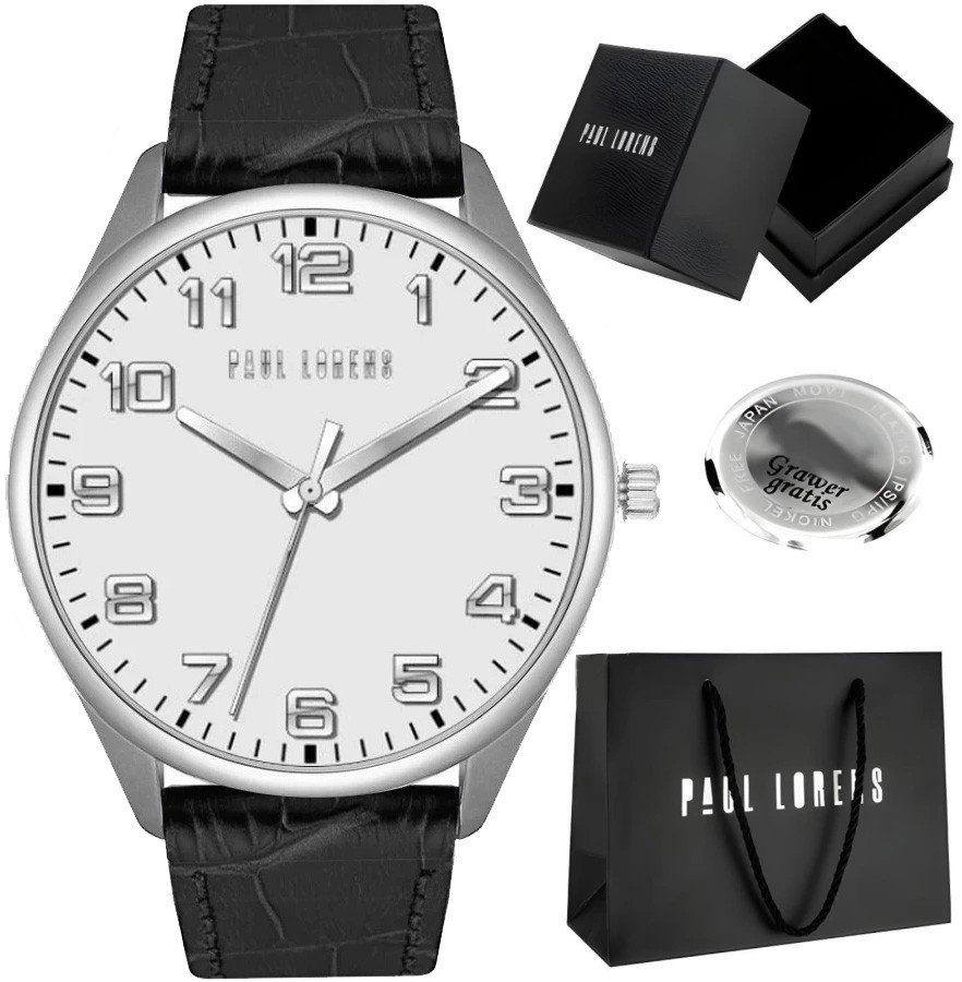 Zegarek męski Paul Lorens BANGIO-PROF Z GRAWEREM