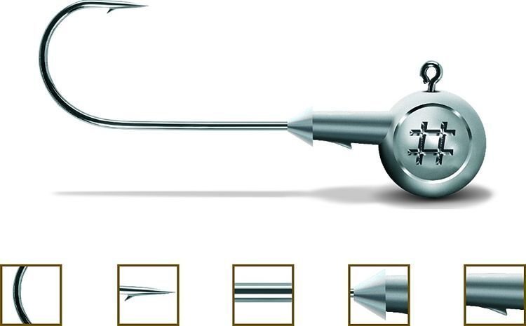 Owner Główka owner precision jh black nickel - hak 2/0