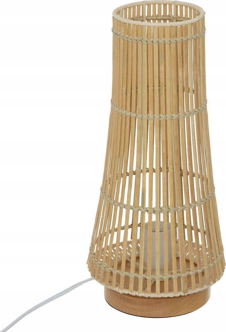 Atmosphera Lampa stołowa bambusowa MAHE, 38 cm