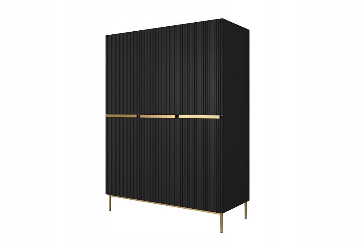 Spinta su stalčiais Bogart Nicole 150, juoda