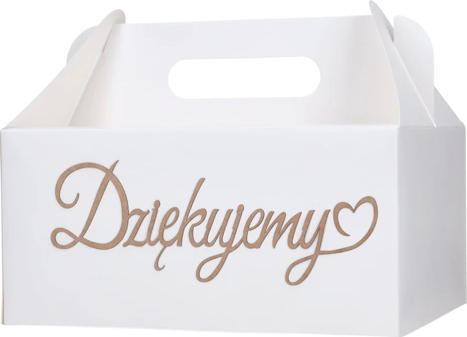 Pudełko na ciasto dla gości KOMUNIA ŚWIĘTA pudełka WESELE CHRZEST na tort