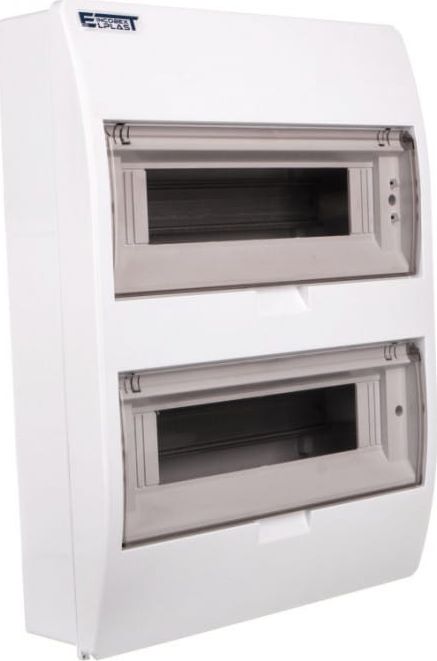 Incobex Rozdzielnica modułowa 2x12 natynkowa IP40 z klapką dymną szyną (ENE-00354)