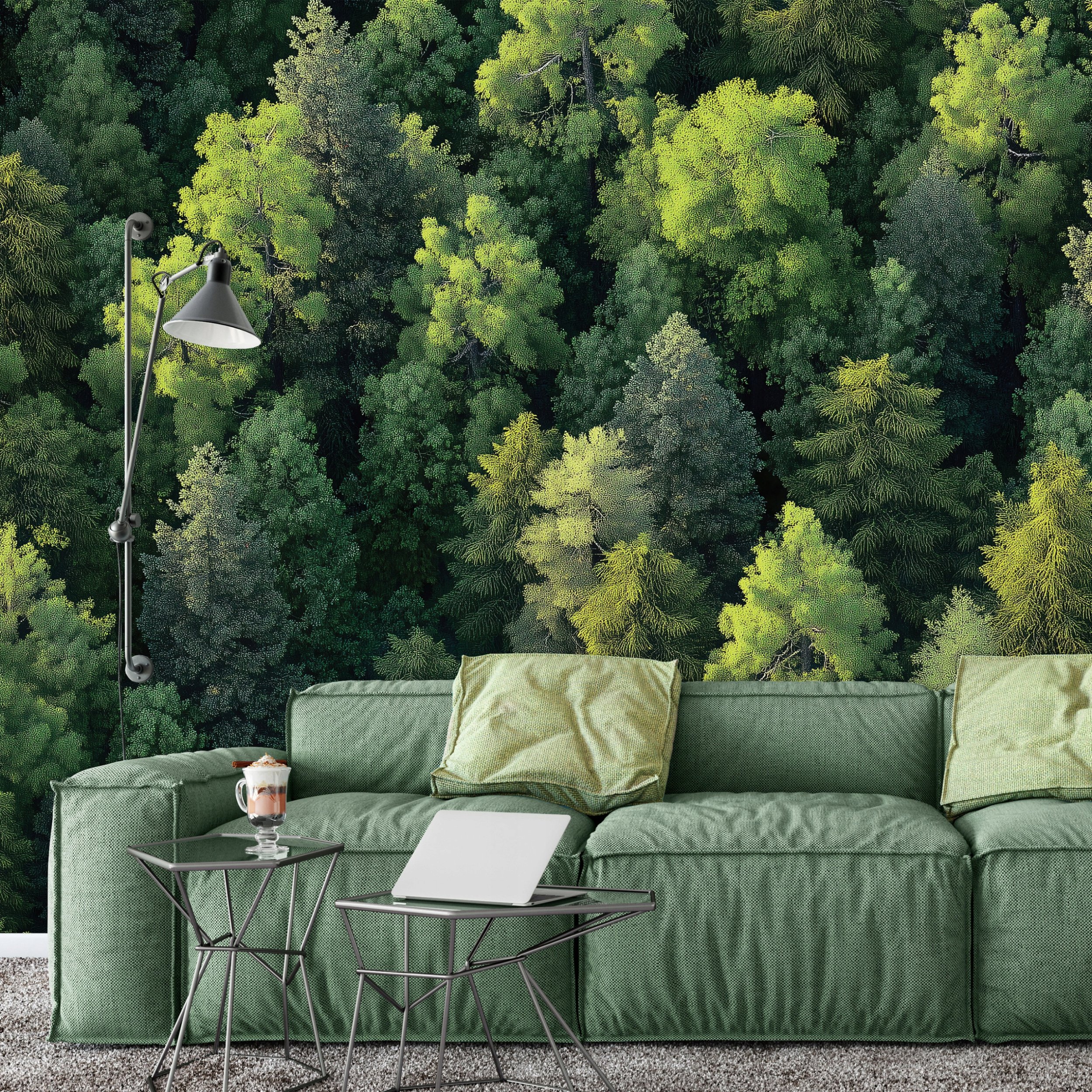 Fototapeta Las Drzewa Natura Sypialnia Salon Tapeta Flizelina 250X175