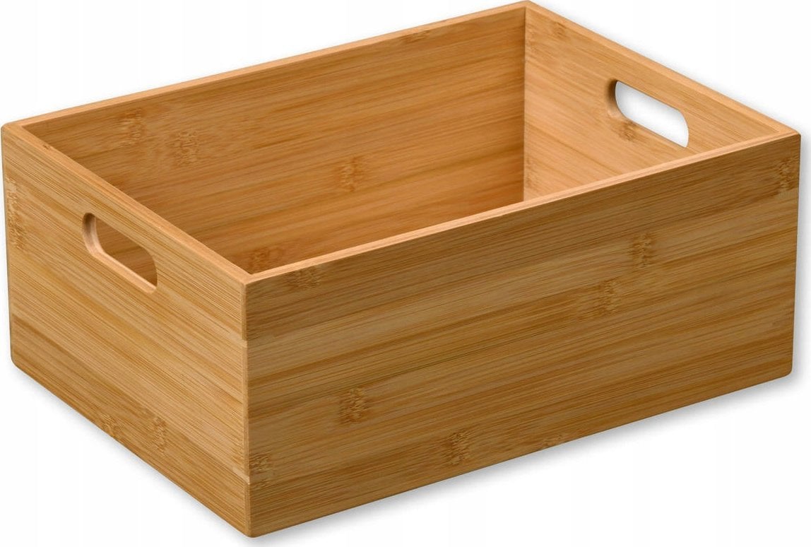 Kesper Pojemnik bambusowy z uchwytami, 33 x 24 cm,