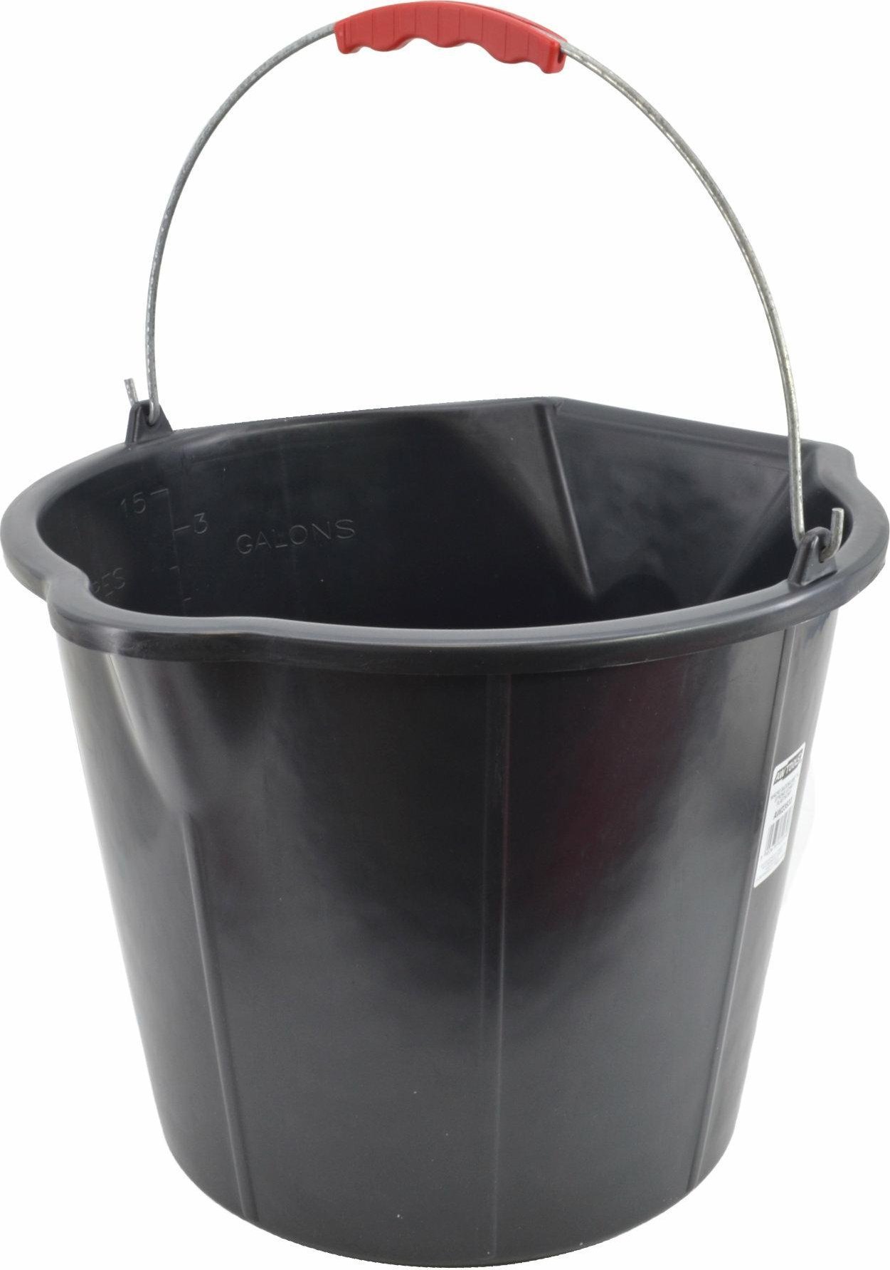 AWTools AWTOOLS WIADRO BUDOWLANE STRONG UCHWYT PLASTASTIKOWY 15l