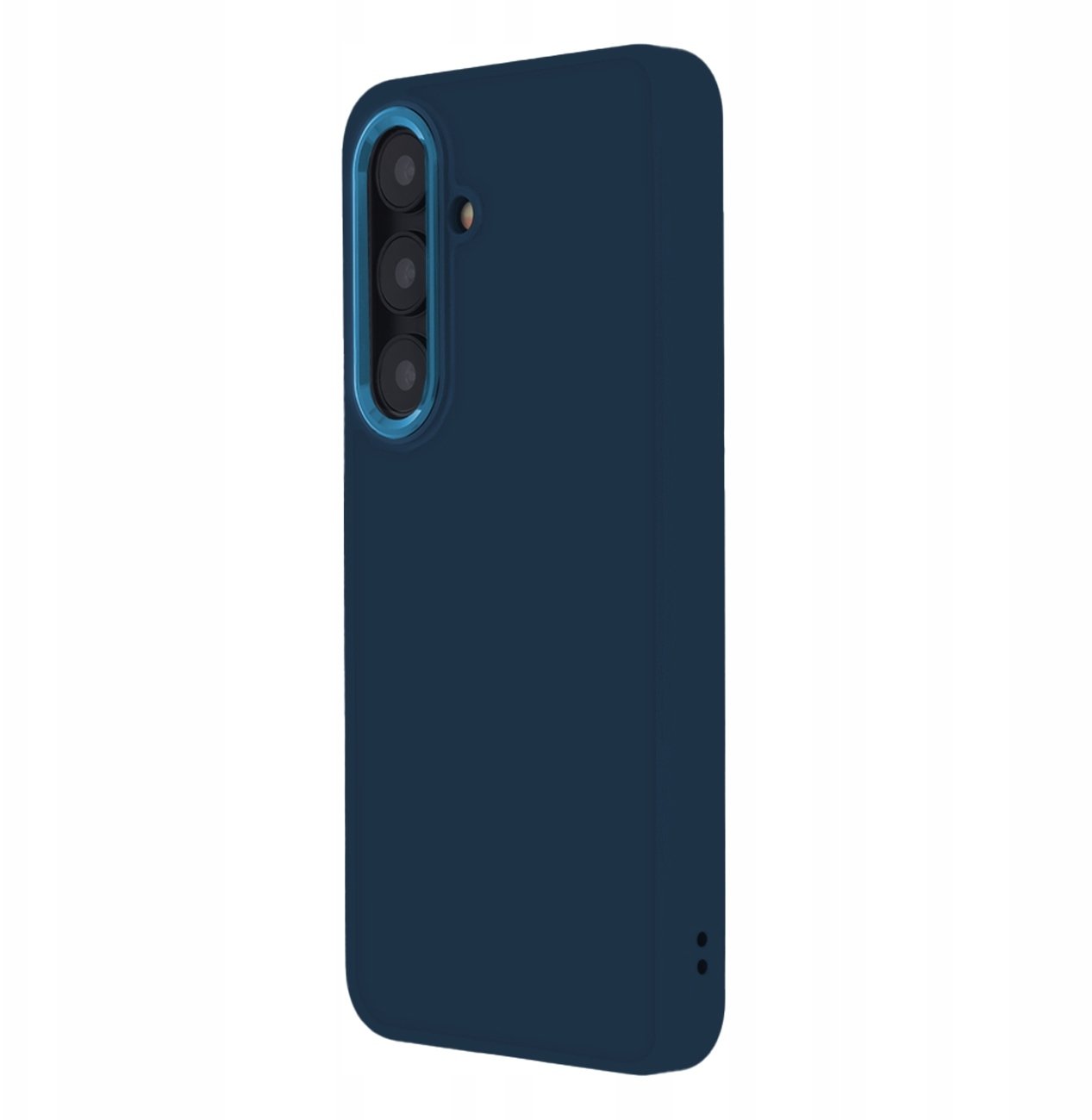 Nakładka Satin Touch do Samsung Galaxy S24 Plus ciemnoniebieska