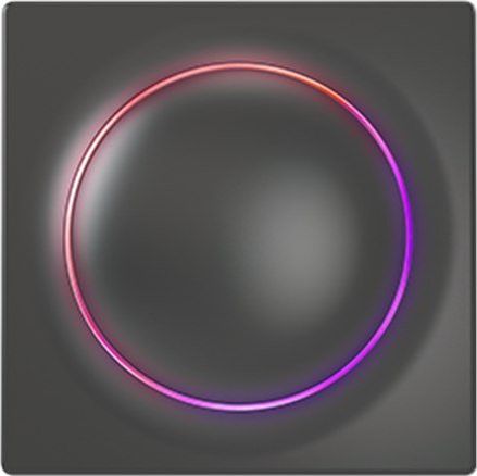 Fibaro FIBARO Walli Switch, Black, Z-Wave EU