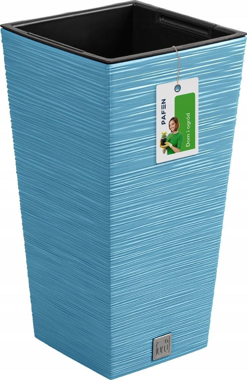 Prosperplast Doniczka na kwiaty Donica Furu DFSH240 Niebieska