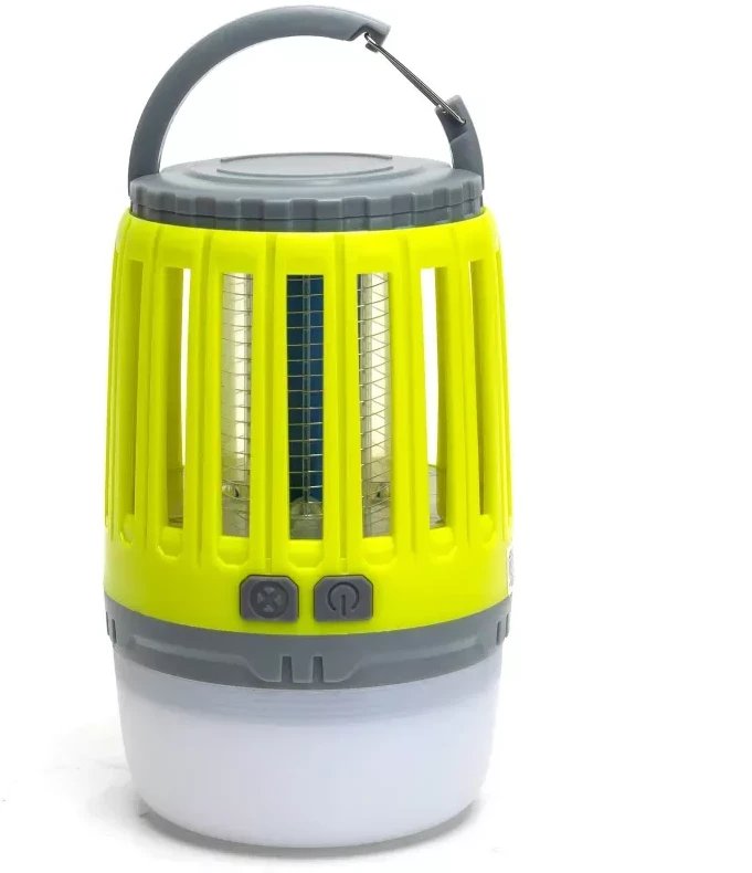 Lampa kempingowa 200lm 2in1 oświetli namiot i zabije komary 5V/USB