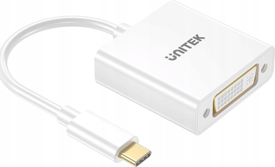 Adapter USB Unitek V1429A01 USB-C - DVI Biały (Unitek)