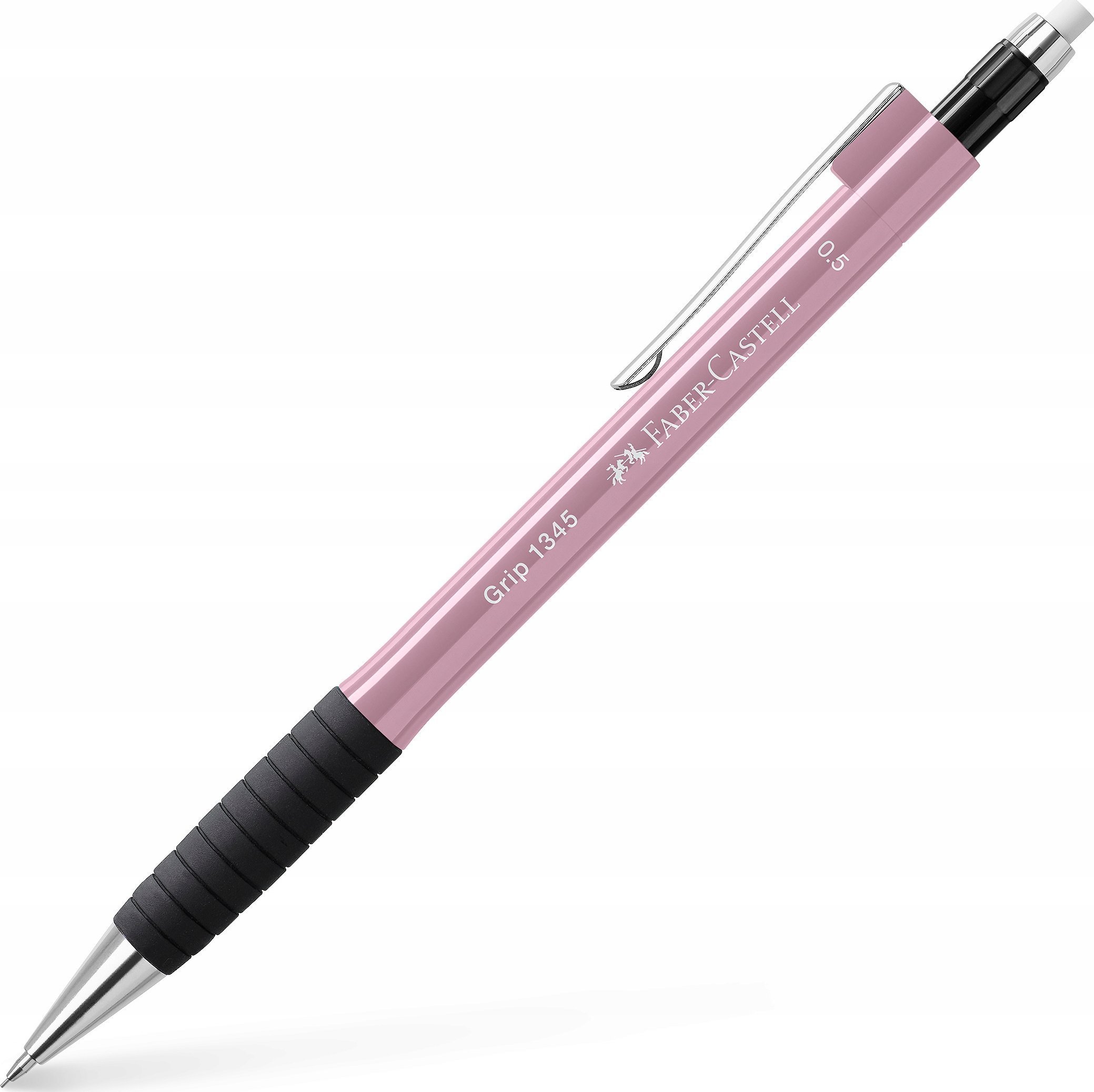 Faber Castell Ołówek automatyczny Faber-Castell Grip 1345 0.5mm, RÓŻOWY