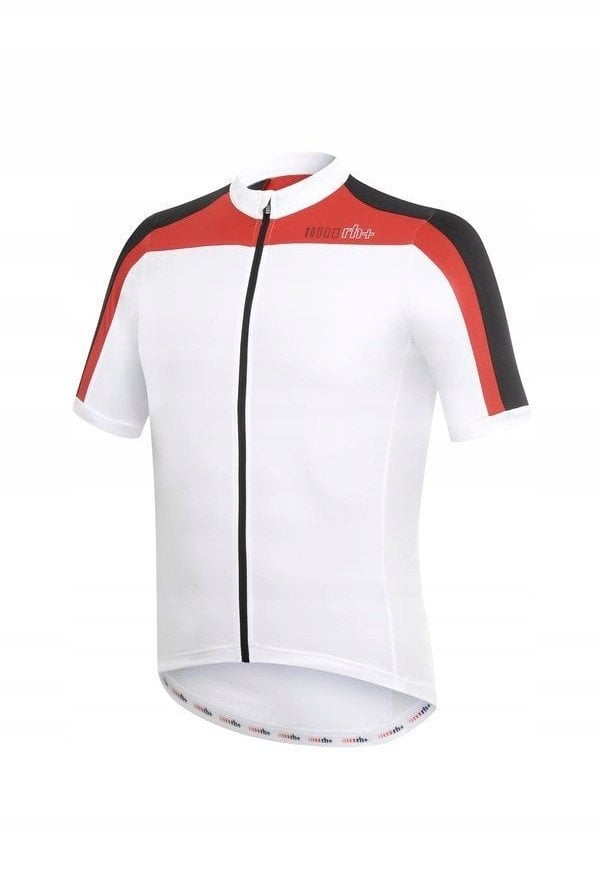 Koszulka rowerowa zeroRH+ Space white-black-red - M