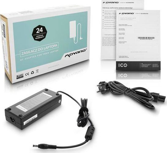 Zasilacz do laptopa Movano 135 W, 2.5 mm, 7.1 A, 19 V (ZZ/HP1971)