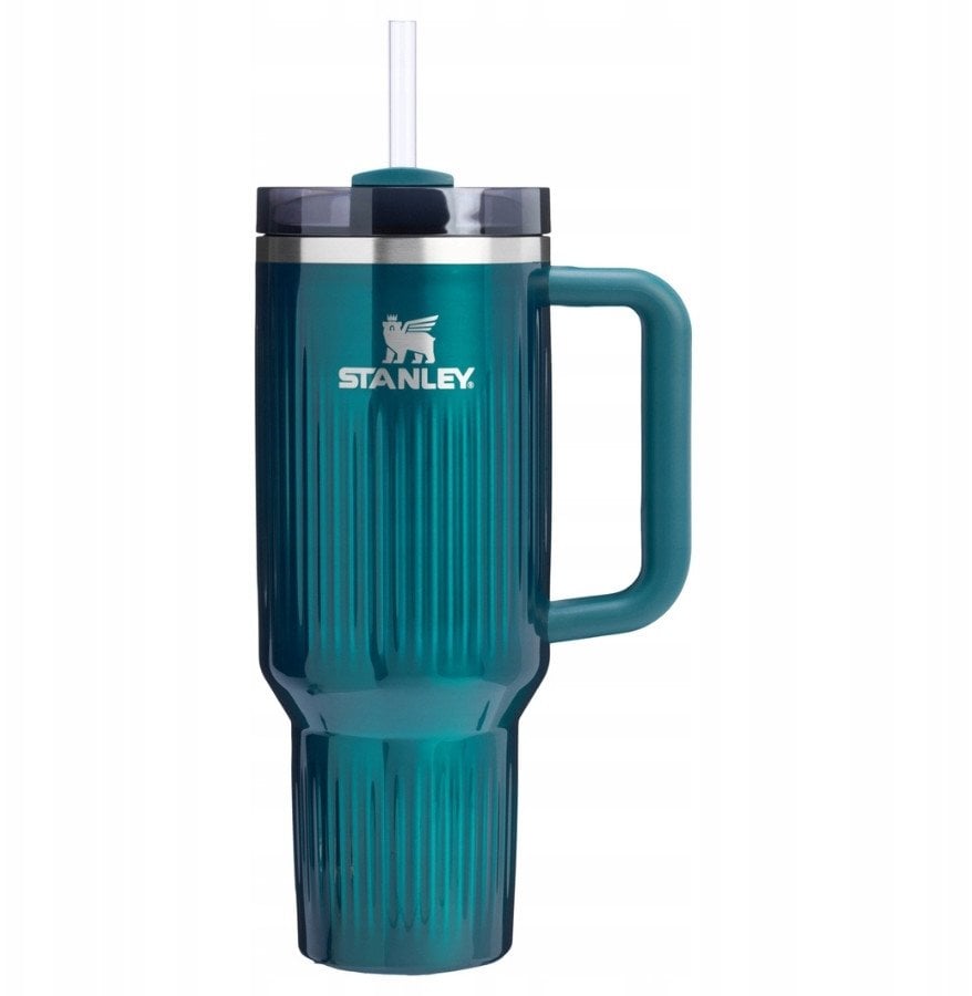 Termokruze ar salminu The Quencher H2.0 Fluted Tumbler 1.18L spidigi zilganzala 1210001905719 1210001905719 (1210001905719)