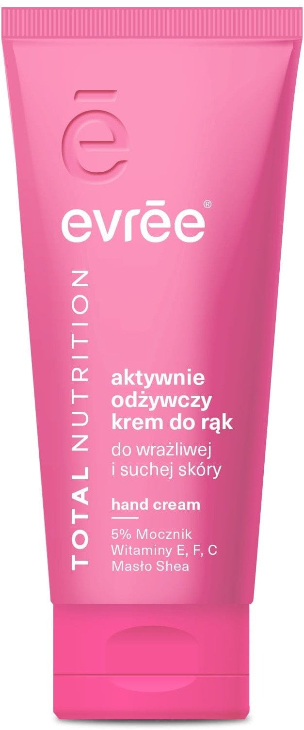 EVREE Total Nutrition Odżywczy krem do rąk do skóry suchej i wrażliwej 75 ml