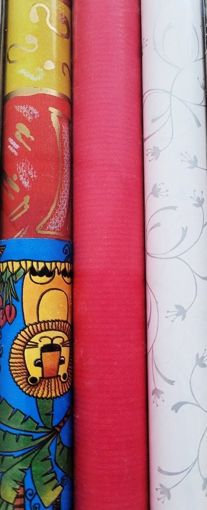 Zestaw ozdobny do pakowania prezentów 57cmx2m NR.9