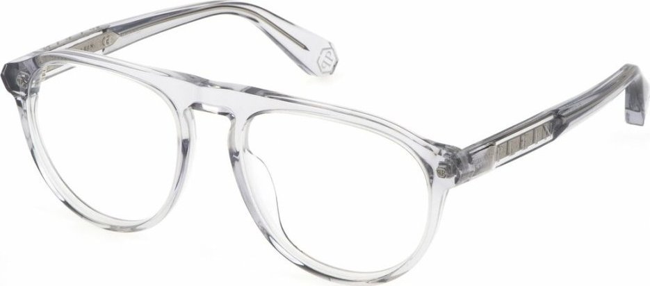 Philipp Plein Ramki do okularów Męskie PHILIPP PLEIN VPP016M-5406A7-21G Szary 54 mm