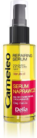 Delia Serum naprawcze z olejem marula do włosów farbowanych 55 ml