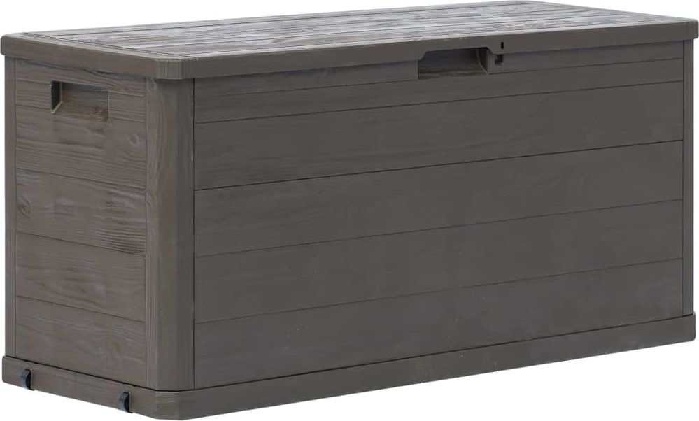 Skrzynia ogrodowa vidaXL 280 l Brąz