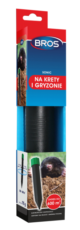 Bros SONIC odstrasza krety 233