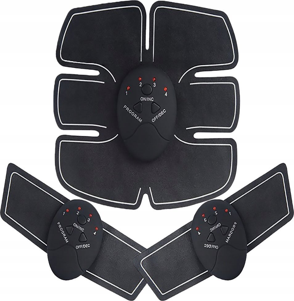 Masażer Vitolog 3x Elektrostymulator Brzucha Pleców Ramion Ud Nóg Szyi Pośladków