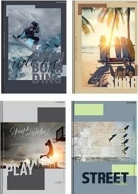 Brulion A5/96K kratka Poster (5szt) TOP2000