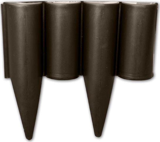 Bradas Obrzeże palisada PALGARDEN 2,5m brązowe 3828