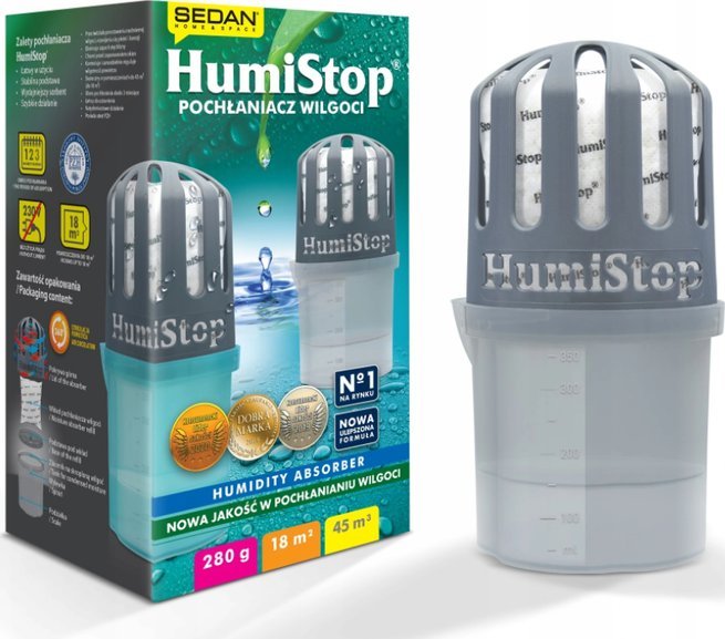 Sedan HUMISTOP - Pochłaniacz wilgoci - 280g - 18 m2