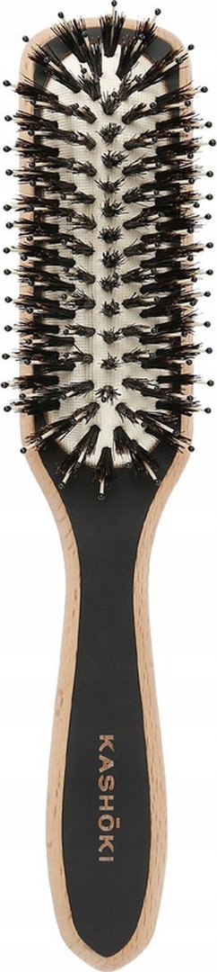 Kashoki Touch of Nature Drewniana szczotka do włosów Slim