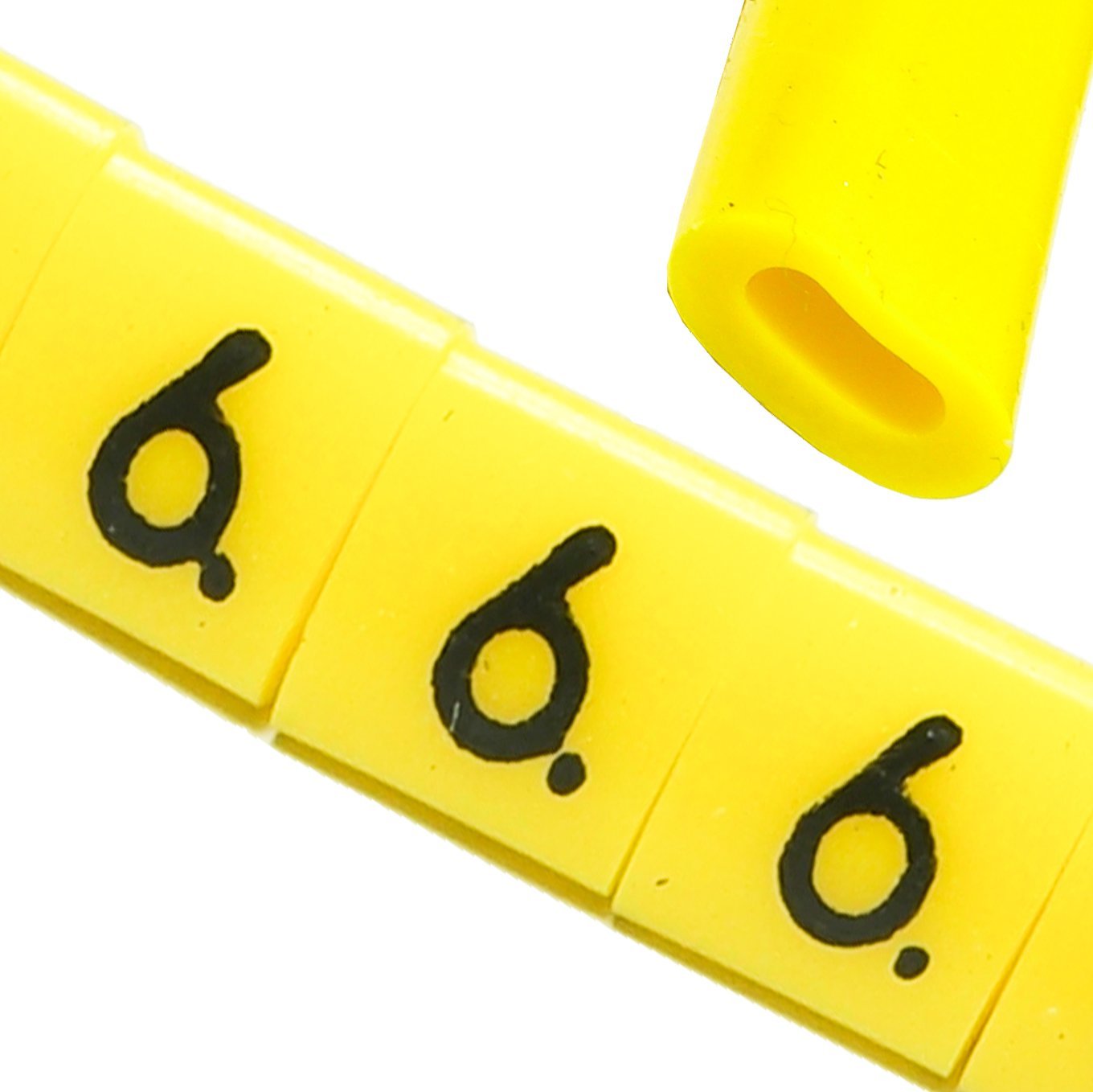 Ergom Oznacznik przewodów OZ-0 6 żółte 100szt