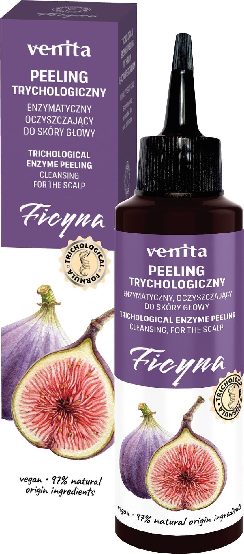 Venita VENITA Peeling trychologiczny do skóry głowy - Ficyna 100ml