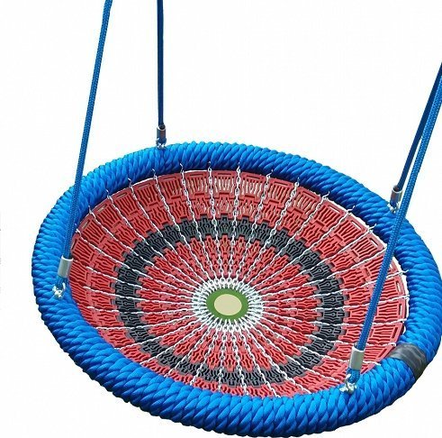 Huśtawka AllForBaby HUŚTAWKA BOCIANIE, ORLE GNIAZDO 120 CM EN1176 LAMELKOWE