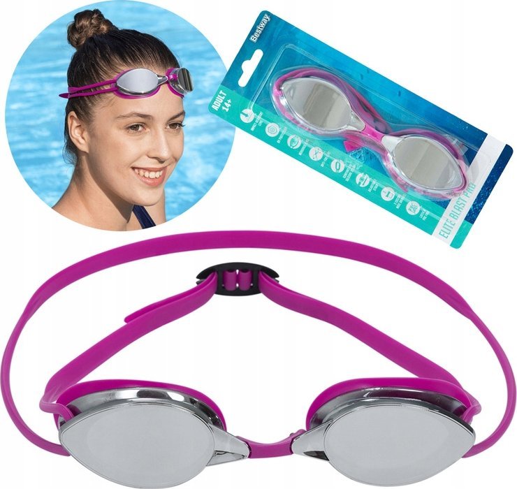 Bestway Bestway Okularki lustrzane do pływania 14+ 21066