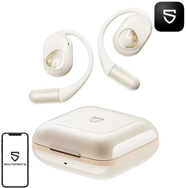 Słuchawki TWS Soundpeats GoFree2+ (biały)