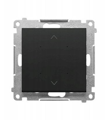 Kontakt-Simon Lokalny kontroler rolet do pojedynczej rolety czarny mat TEZ1L.01/149