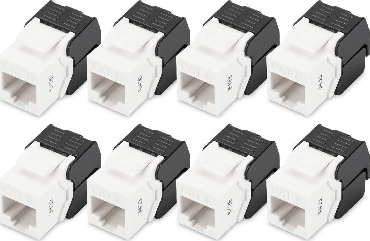 Digitus Digitus Moduł Keystone CAT 6, nieekranowany - 8 szt