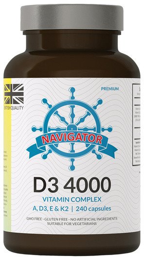 NAVIGATOR Cztery Pory Roku Witamina D3 4000 IU 240 kaps.