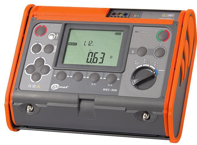 Sonel Miernik impedancji pętli zwarcia MZC-306 (WMPLMZC306)